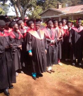 Neema bible college graduates in Meru Kenya