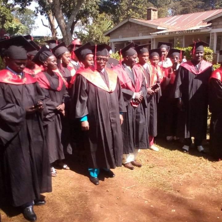 Neema bible college graduation in Kenya 2022